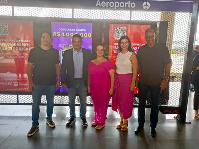 CBTU e a empresa Kallas realizam melhorias na Estação Aeroporto, em Recife.