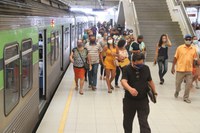 73 milhões passageiros foram transportados pela CBTU em 2021