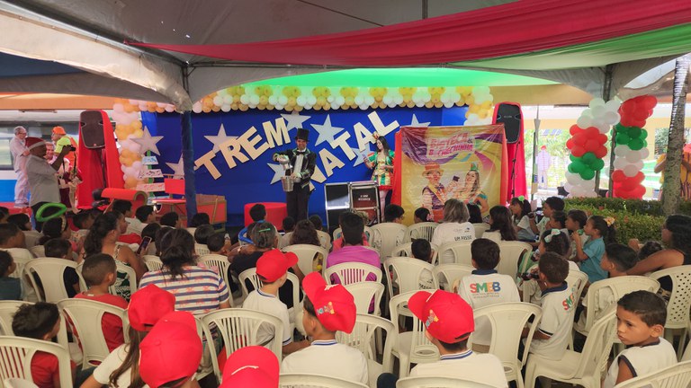 Foto do evento na Estação Natal 