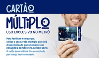 CBTU Recife divulga Cartão Múltiplo