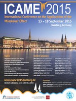 ICAME 2015 - Hamburgo (ALE) de 13 a 18 de setembro