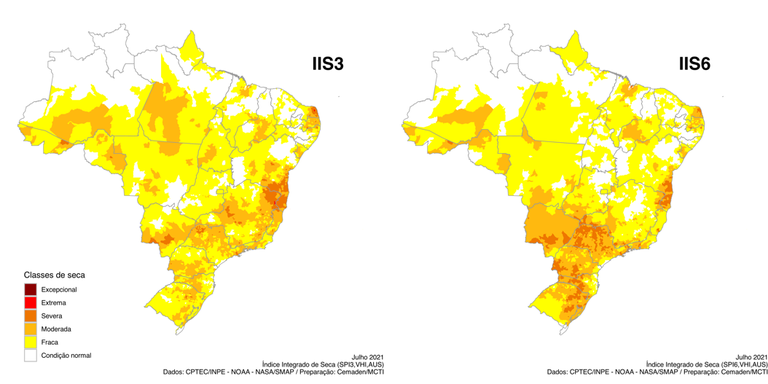 MONITORAMENTO DE SECAS E IMPACTOS NO BRASIL – ABRIL/2021 – Cemaden