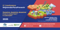 Cemaden Educação faz o pré-lançamento da Campanha #AprenderParaPrevenir no Dia do Meio Ambiente