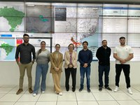 Cemaden recebe técnicos e gestores do Parque Tecnológico Itaipu para visita técnica