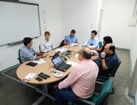 Cemaden recebe visita de empresa de monitoramento ambiental costeiro e marítimo