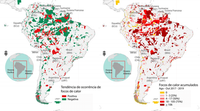 Cientistas divulgam relatório prevendo alto risco de queimadas e incêndios florestais nas Áreas Protegidas da América do Sul