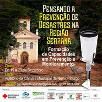 Curso para prevenção de desastres na região serrana de Nova Friburgo no RJ será promovido pelo Cemaden e Cruz Vermelha