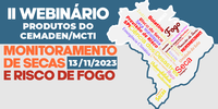 II Webinário Produtos do CEMADEN / MCTI para o Monitoramento Geo-Hidro-Meteorológico no Brasil