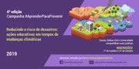 Inscrições abertas para a Campanha #AprenderParaPrevenir no mês internacional da Redução de Risco de Desastres