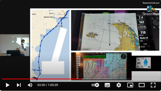 Expedição de veleiro do Brasil à Antártica: gestão do meteorologista na navegação correntes marítimas e ventos 