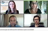 Pesquisadores do Cemaden debatem sobre a comunicação científica entre cientistas e para a sociedade