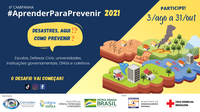 Web-Oficina  #AprenderParaPrevenir 2021 orienta como criar vídeos sobre prevenção de riscos e desastres