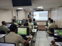 Censipam ministra curso de drone e de pós-processamento de imagens à Marinha do Brasil