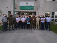 Comitiva do Curso de Estado Maior Conjunto 2021 da ESG visita Centro Regional de Manaus