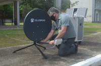 CR-BE realiza treinamento de antenas VSAT-T3SAT para Marinha do Brasil