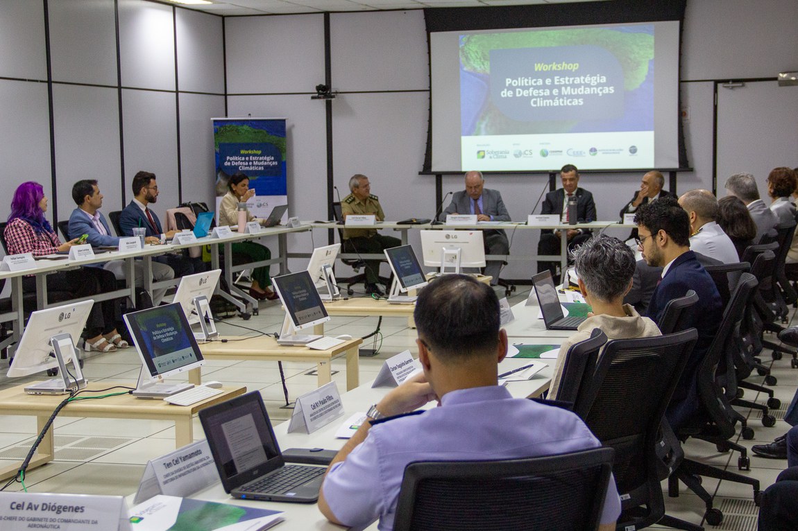 Workshop Política e Estratégia de Defesa e Mudanças Climáticas