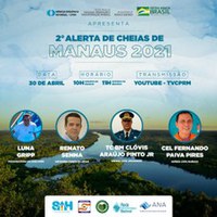 Censipam participa do segundo alerta de cheias do ano para Manaus