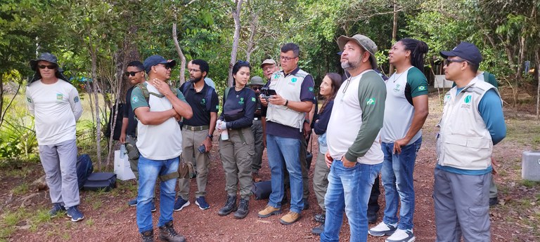 Censipam promove curso de operação de drones para servidores do ICMBio