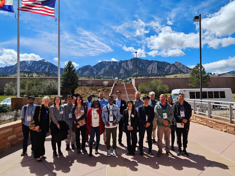 Participantes do workshop Space Weather