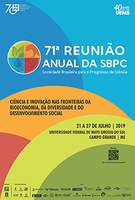 CETEM apresenta atividades de PD&I em estande na Avenida da Ciência, durante a SBPC 2019, em Campo Grande - MS