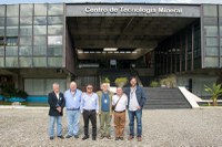 CETEM recebeu a visita de pesquisadores da Universidade de Santiago de Chile e da Comissão Chilena de Energia Nuclear