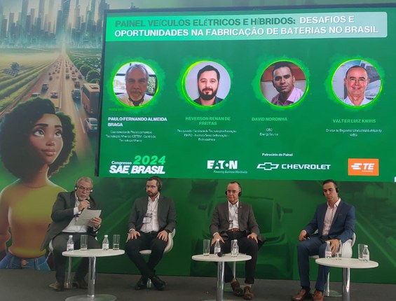 Painel: Desafios e Oportunidades na Fabricação de Baterias no Brasil