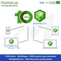 Mineralis - repositório institucional do CETEM - completa 10 anos