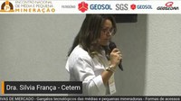 Vídeo com participação da Diretora do CETEM no Encontro Nacional da Média e Pequena Mineração está disponível no YouTube