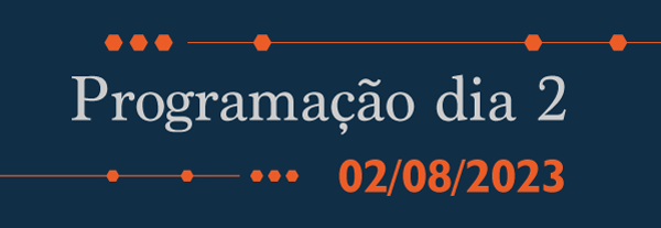 Programação dia 02/09/2023