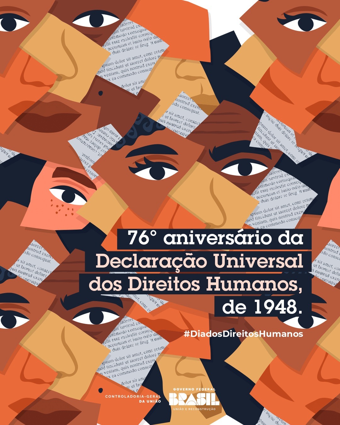 76° aniversário da Declaração Universal de Direitos Humanos