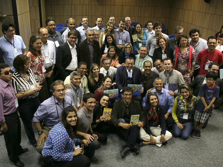 Maurício de Sousa conversou sobre o projeto “Um por todos e todos por um”