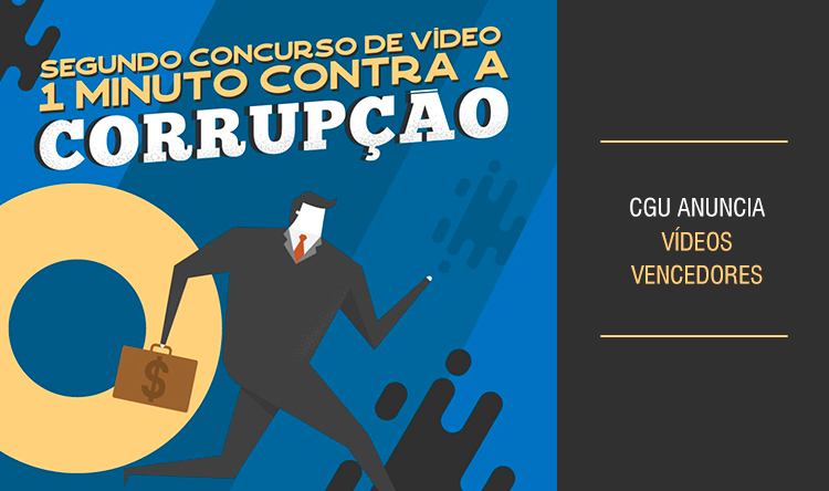 CGU na Paraíba anuncia vídeos vencedores do II concurso “1 minuto contra a corrupção”