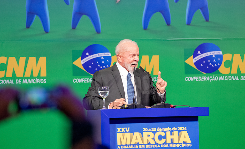 Abertura oficial da marcha contou com a presença do presidente Luiz Inácio Lula da Silva