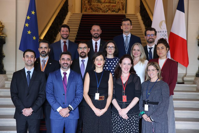 Delegação da CGU durante encontro do G20