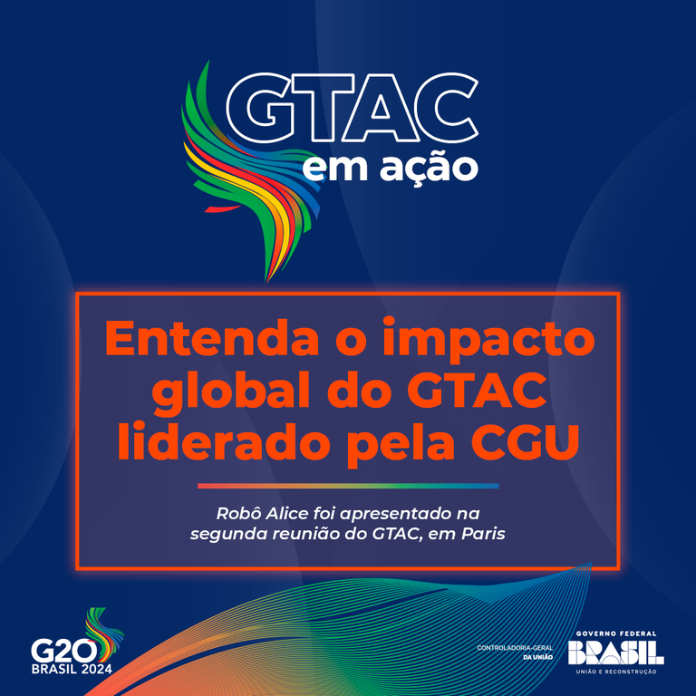 Entenda o impacto global do GTAC liderado pela CGU