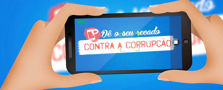 Envie seu recado contra corrupção