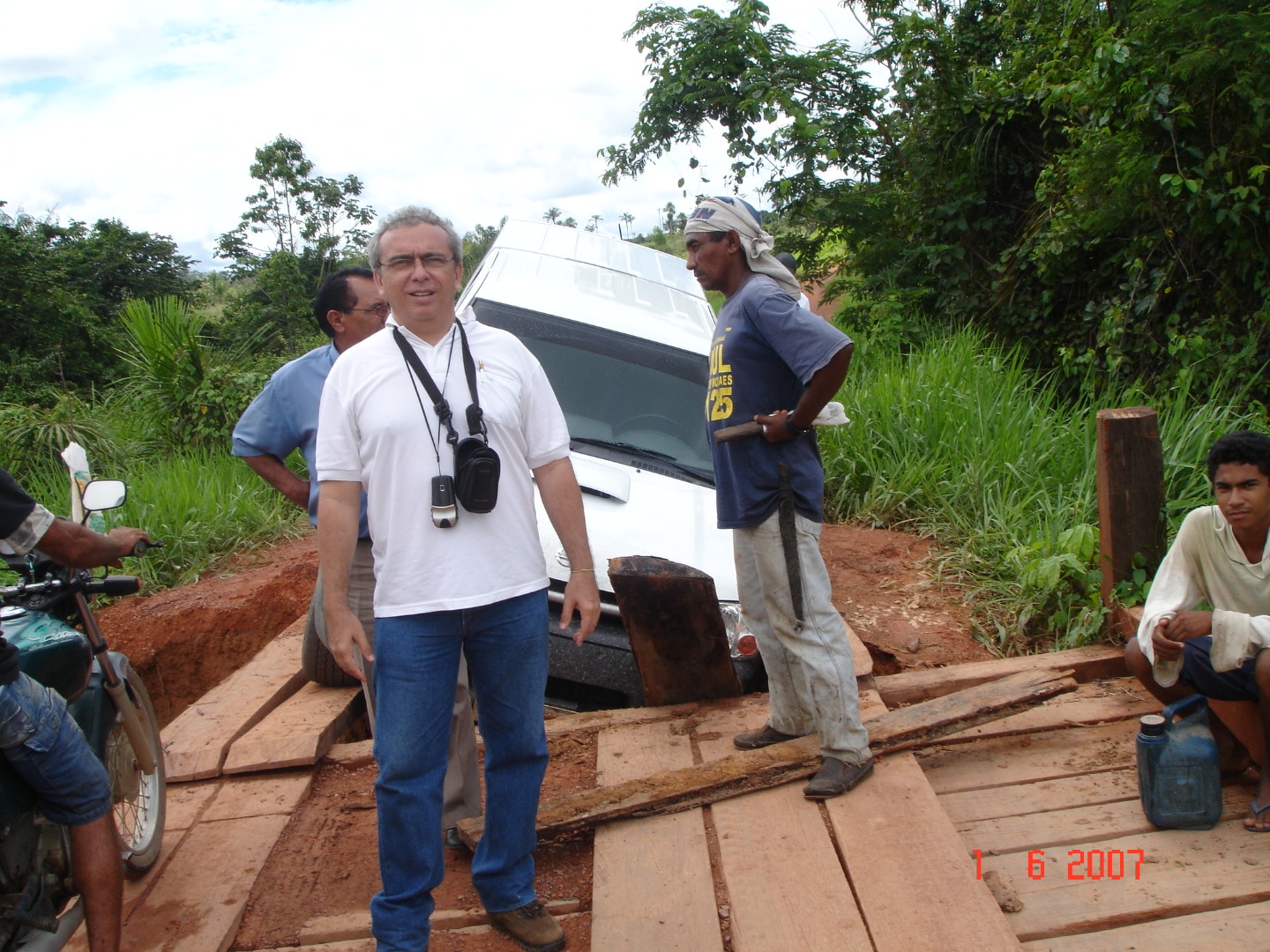 Fiscalização da Estrada do Tepequém (RR)