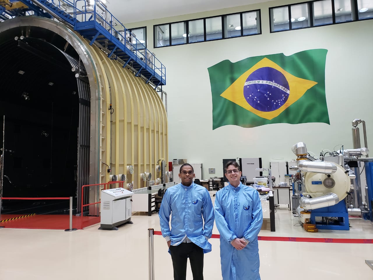 Visita técnica aos laboratórios do Instituto Nacional de Pesquisas Espaciais (INPE), em 2019