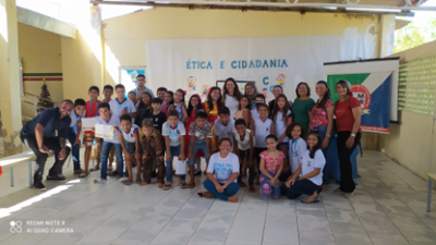 Equipe do NAOP participou da cerimônia de encerramento do Projeto “Letrando e Alfabetizando com Ética e Cidadania”