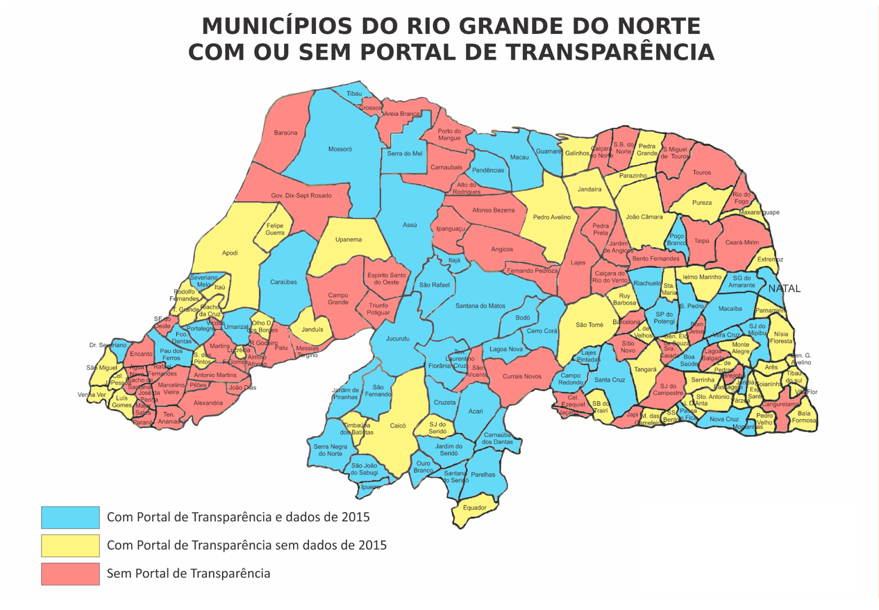 Mapa - Rio Grande do Norte