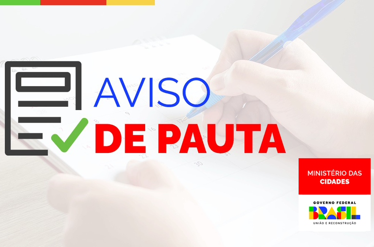 AVISO DE PAUTA - Ministro Jader Filho assina contrato de 528 moradias do MCMV e obras de abastecimento em Santarém