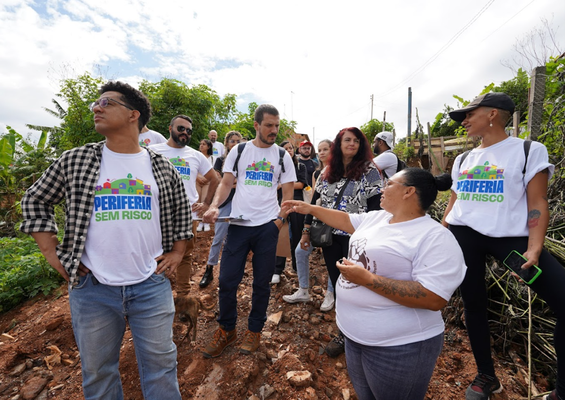 Visita ao Trecho 3, Sol Nascente, DF (Foto: Leandro Vaz)