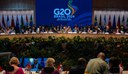 G20 - Ministro Jader Filho destaca esforços em saneamento na Reunião Ministerial do GT Desenvolvimento