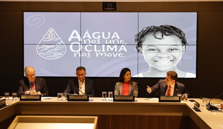 Ministério participa do lançamento da Jornada da Água 2024