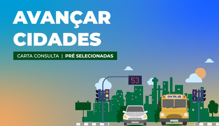 Municípios de Gaspar/SC e Guarujá/SP foram préselecionadas para receber investimentos do Avançar Cidades – Mobilidade Urbana