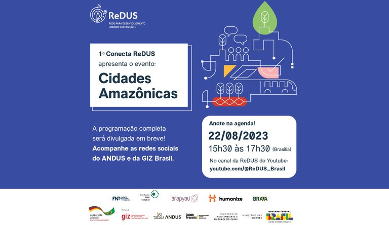 Participe do evento Conecta ReDUS: Cidades Amazônicas!