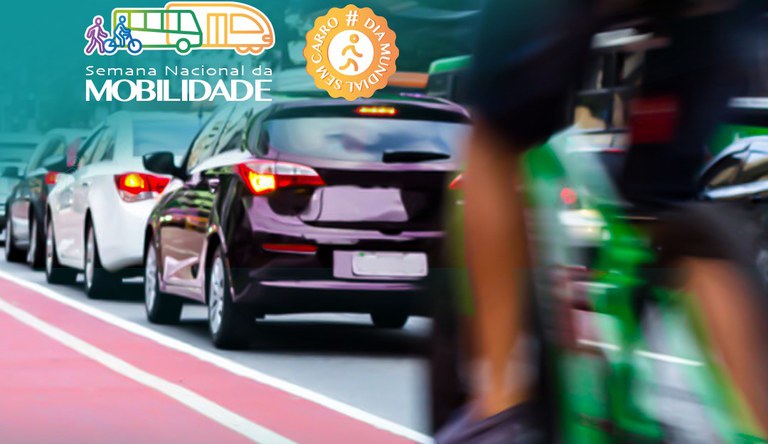 Semana Nacional da Mobilidade Urbana celebra o dia mundial sem carro