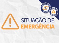 Defesa Civil Nacional reconhece situação de emergência em mais 33 cidades afetadas por desastres