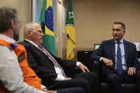 Góes debate segurança hídrica com governadora do Rio Grande do Norte e recebe demandas das cidades de Petrópolis (RJ) e Almeirim (PA)