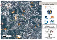 MDR utiliza imagens de satélites em alta resolução para apoiar municípios de Pernambuco afetados pelas chuvas